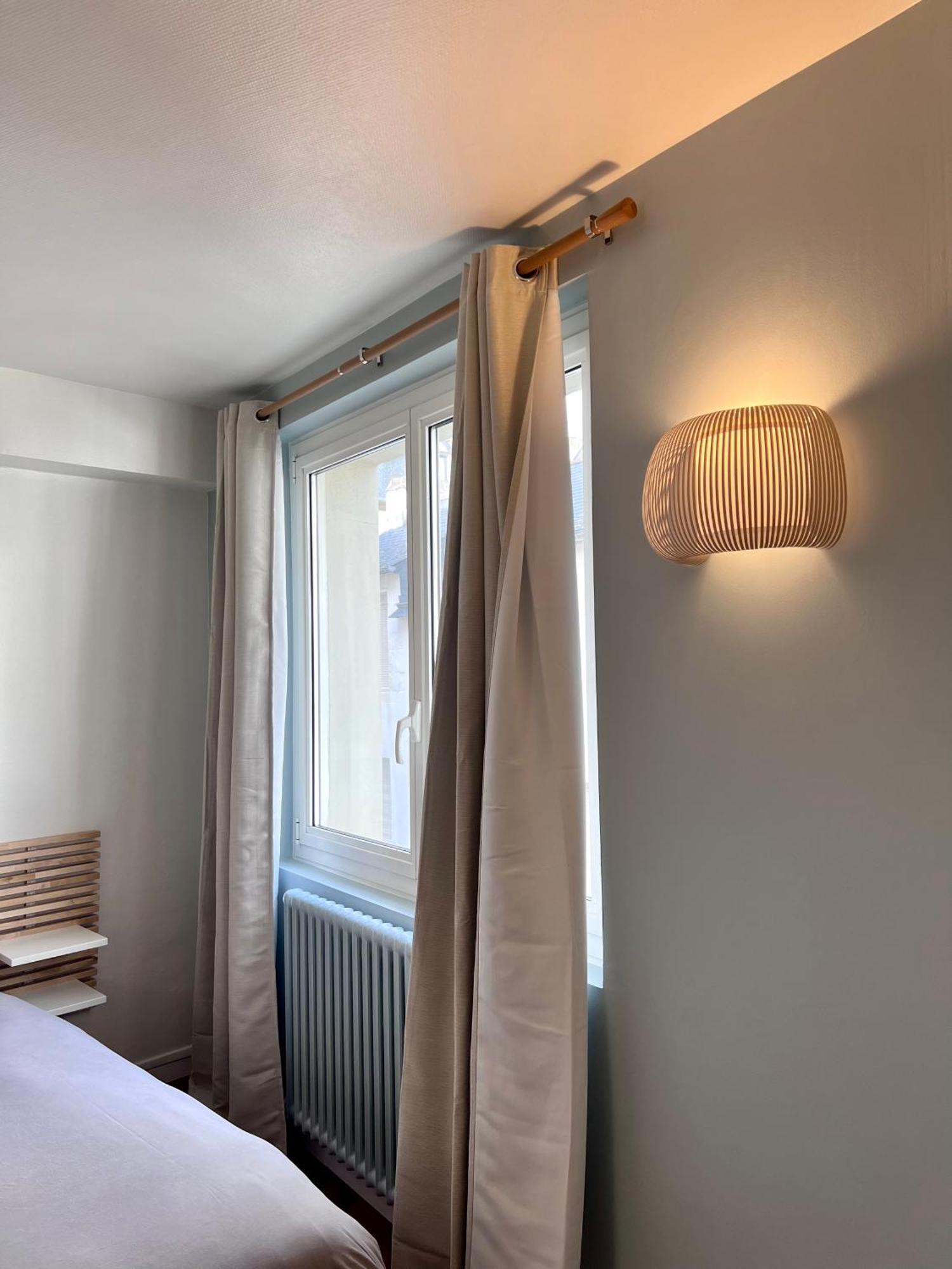 Grand Appartement Ultra Moderne Plein Centre, Plage A Pieds, Avec Parking Concarneau Esterno foto
